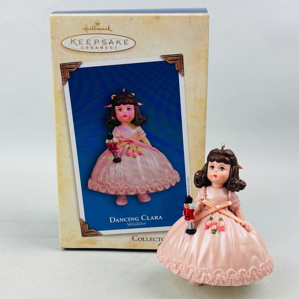 Hallmark Madame Alexander Dancing Clara Nutcracker Christmas Ornament 2004